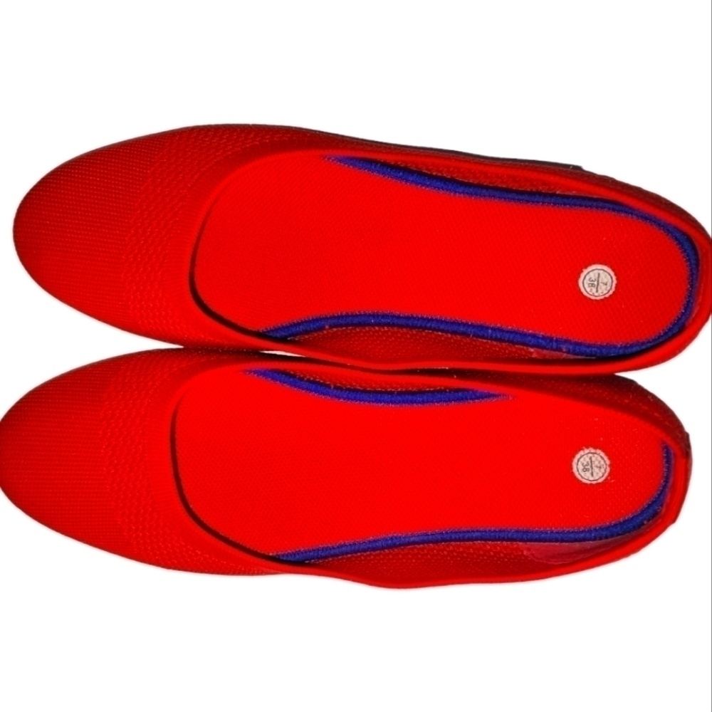 Frank Mully Women's Ballet Flats Knit Elasticized Upper Walking Shoes Sz 7/38 - Picture 4 of 8